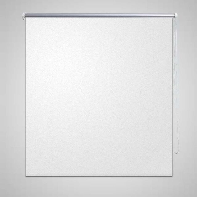 Berkfield Home Roller Blind Blackout 80 x 230 cm White - image 1