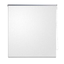 Berkfield Home Roller Blind Blackout 80 x 230 cm White - thumbnail 2