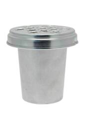 KDMD Grave Vase Liner 5.5inch Silver - thumbnail 1