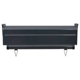 Berkfield Home Stylish Balcony Side Awning 65x250 cm Brown - thumbnail 6