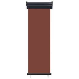Berkfield Home Stylish Balcony Side Awning 65x250 cm Brown - thumbnail 3