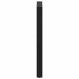 Berkfield Home Coffee Table Legs U-Shaped 2 pcs Black 60x(100-101) cm Steel - thumbnail 6