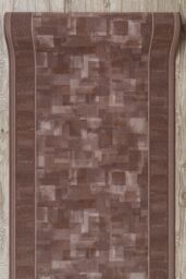 RugsX Anti-Slip Tribe Runner in Brown - Size: 100 cm x 140 cm - thumbnail 4