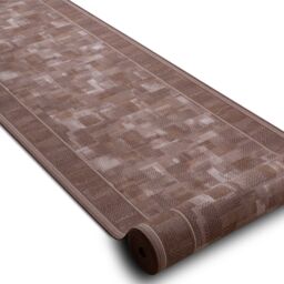 RugsX Anti-Slip Tribe Runner in Brown - Size: 100 cm x 140 cm - thumbnail 2
