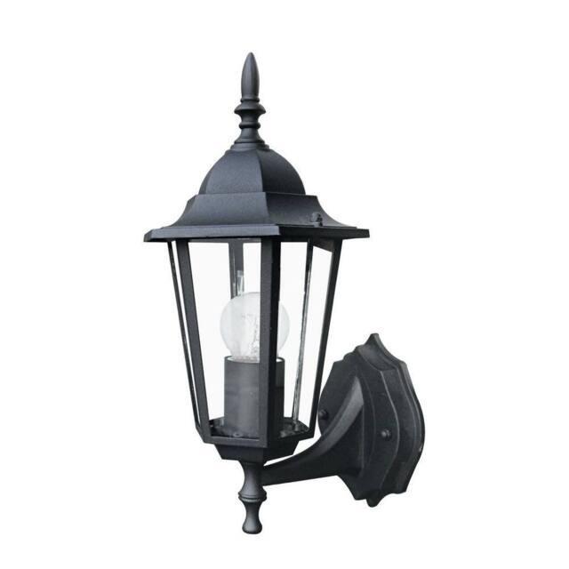 Netlighting MILANO Outdoor UP Wall Lanterns Black IP44 20.8x36x17cm - Size: 20.8x36x17 cm