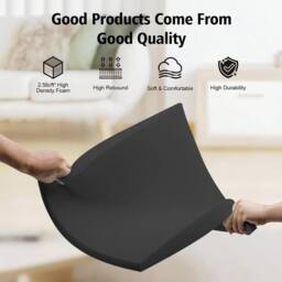 EONLION 50 x 50cm Sofa Cushion Support for Support Boards in Black - Size: 120 cm x 90 cm - thumbnail 4