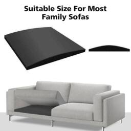EONLION 50 x 50cm Sofa Cushion Support for Support Boards in Black - Size: 120 cm x 90 cm - thumbnail 5