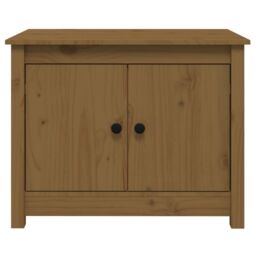 Berkfield Home Coffee Table Honey Brown 71x49x55 cm Solid Wood Pine - Size: 71 x 49 x 55 cm - thumbnail 6