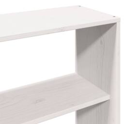 Berkfield Home Decorative Bookcase Bed without Mattress White 180x200 cm Super K - Size: Super King - thumbnail 9