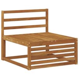 Berkfield Home Outdoor Sofa Set 6 pcs Natural Solid Acacia Wood in Brown - thumbnail 4