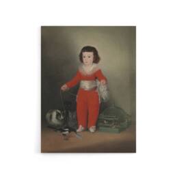 "Artery8 Red Manuel Portrait Francisco Goya Canvas Wall Art Print - Size: W18"" x H24""" - thumbnail 1
