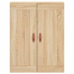 Berkfield Home Wall Mounted Cabinet Sonoma Oak 69.5x34x90 cm Engineered Wood in Light Tan - thumbnail 7