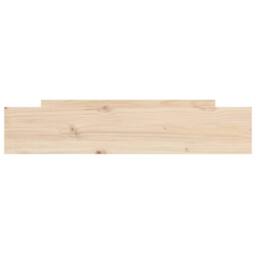 Berkfield Home Beautiful Bed Drawers 2 pcs Solid Wood Pine in Light Sand - thumbnail 4