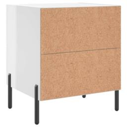 Berkfield Home Bedside Cabinets 2 pcs High Gloss White 40x35x47.5 cm Engineered Wood - thumbnail 9