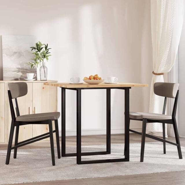 Berkfield Home Table Top Square 80x80x2 cm Solid Wood Acacia in Brown - Size: 80 x 80 x 2 cm - image 1