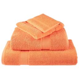 Berkfield Home Premium Soap Towels SOLUND 10 pcs Orange 30x30 cm 600 gsm - thumbnail 4