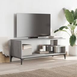 Berkfield Home Room Divider Bookcase¬†3-Tier¬†Concrete Grey 99x29x99 cm Wood - Size: 99 x 29 x 99 cm - thumbnail 3