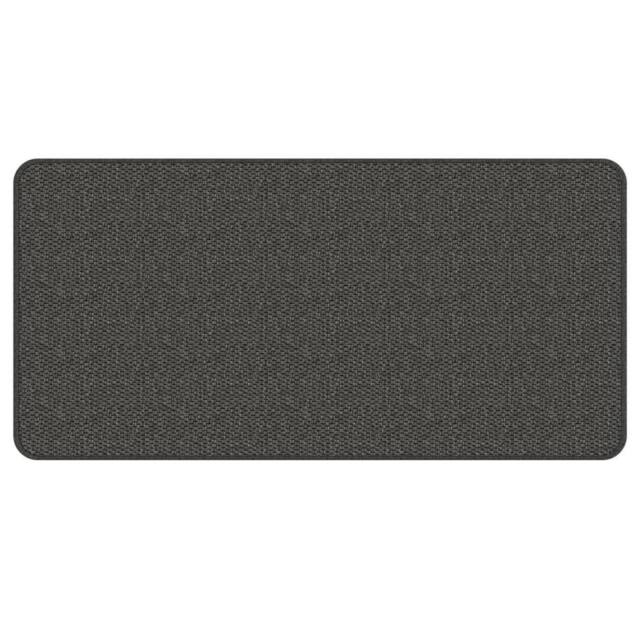 Berkfield Home Elegant Carpet Runner Sisal Look Anthracite 50x100 cm in Charcoal - Size: 100 cm diameter - image 1