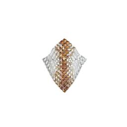 Netlighting RUMBA Wall Light Transparent Amber Crystal 25x29cm in Orange - Size: 25x29 cm - thumbnail 1