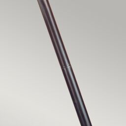Netlighting Wexford 1 Light Outdoor Bollard Lantern Black Silver IP43 E27 - thumbnail 4