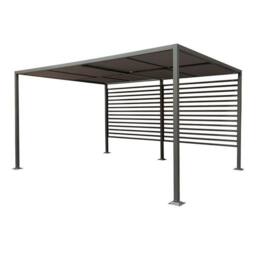 Rowlinsons Florence 3x3 Canopy - L292 x W292 x H220 cm in Grey - thumbnail 1