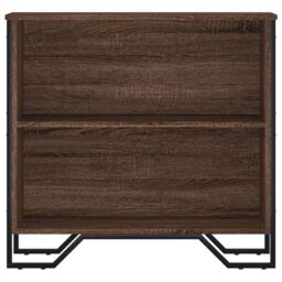Berkfield Home Bookcase Brown Oak 80x31x74.5 cm Engineered Wood - thumbnail 4