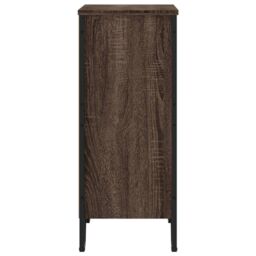 Berkfield Home Bookcase Brown Oak 80x31x74.5 cm Engineered Wood - thumbnail 5