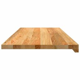 Berkfield Home Window Sills 2 pcs Light Brown 100x40x2 cm Solid Wood Oak - Size: Medium - thumbnail 5