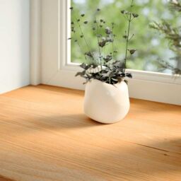 Berkfield Home Window Sills 2 pcs Light Brown 100x40x2 cm Solid Wood Oak - Size: Medium - thumbnail 3