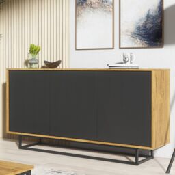 Mex Furniture LTD Sideboard 160cm Loft / Industrial - thumbnail 7