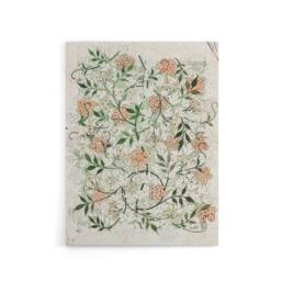 "Artery8 Wild Jasmine Floral Pattern Canvas Wall Art Print William Morris in White - Size: W18"" x H24""" - thumbnail 1
