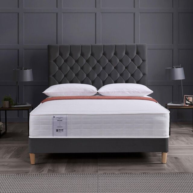 Rest Relax Orchid Comfort Quilted Mattress in White - Size: Super King - image 1