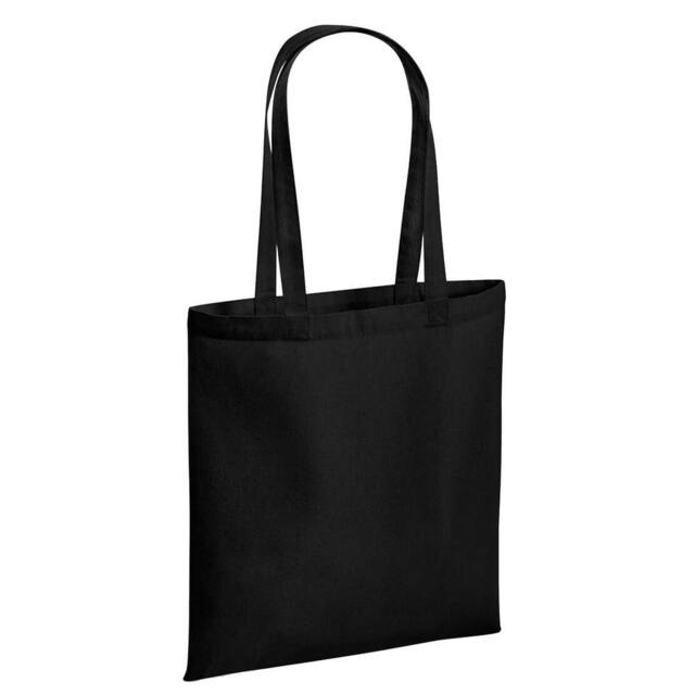 Westford Mill Cotton Tote Bag in Black - image 1