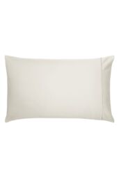 1951 'Luxury 600 Thread Count' Egyptian Cotton Standard Pillowcase in Light Beige