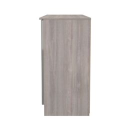 Ready Assembled 2 U Lucca 2 Door 3 Drawer Sideboard (Ready Assembled) in Grey - thumbnail 3
