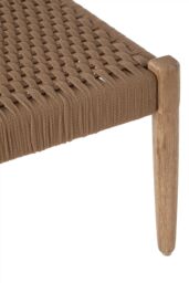 Orsina Footrest, Rounded Under Desk Footrest, Reduces Stress with Sofa Footrest, Improves Body Posture Footrest in Natural - thumbnail 3