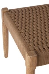 Orsina Footrest, Rounded Under Desk Footrest, Reduces Stress with Sofa Footrest, Improves Body Posture Footrest in Natural - thumbnail 4