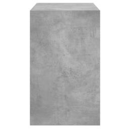 Berkfield Home Shoe Cabinet Concrete Grey 80x42x69 cm Engineered Wood - Size: 80 x 42 x 69 cm - thumbnail 6