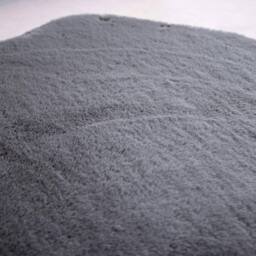 Voltico Super Soft Faux Fur Rug - Luxury Accent Rug for Bedroom & Lounge in Charcoal - Size: 100 cm x 110 cm - thumbnail 4