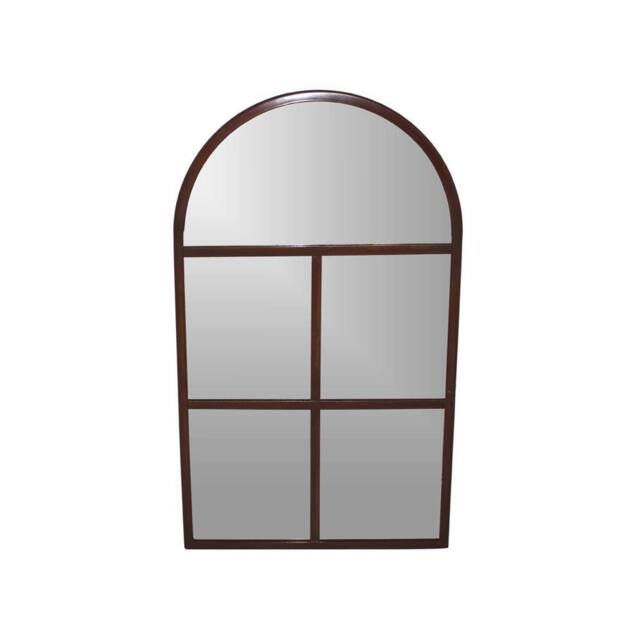 Lemon Pavilion Furniture and Decor Archway Outdoor Mirror - Glass - L1.5 x W50 x H90 cm - Natural Rust in Brown - image 1
