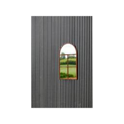 Lemon Pavilion Furniture and Decor Archway Outdoor Mirror - Glass - L1.5 x W50 x H90 cm - Natural Rust in Brown - thumbnail 2
