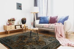 RugsX Wool Polonia Rug in Beige - Size: 170 cm x 235 cm - thumbnail 4