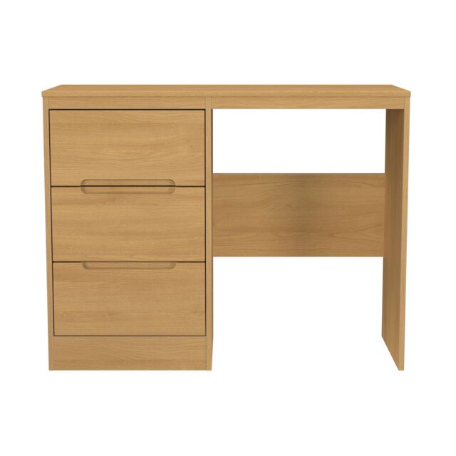 Ready Assembled 2 U Bristol 3 Drawer Vanity (Ready Assembled) in Natural - image 1