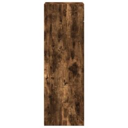 Berkfield Home Highboard Smoked Oak 45x41x124 cm Engineered Wood in Brown - Size: 45 x 41 x 124 cm - thumbnail 5