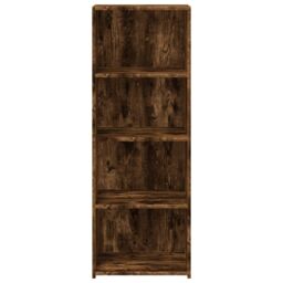Berkfield Home Highboard Smoked Oak 45x41x124 cm Engineered Wood in Brown - Size: 45 x 41 x 124 cm - thumbnail 4