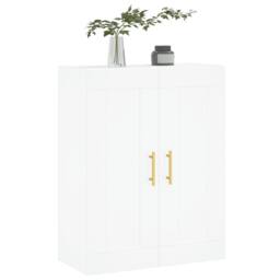 Berkfield Home Wall Mounted Cabinet White 69.5x34x90 cm Engineered Wood - thumbnail 4
