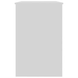 Berkfield Home Modern Desk White 100x50x76 cm Engineered Wood - Size: 100 x 50 x 76 cm - thumbnail 8