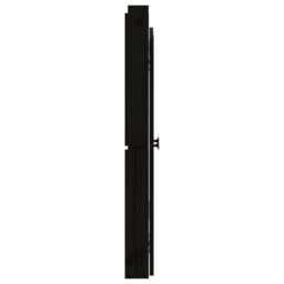 Berkfield Home Outdoor Kitchen Doors 2 pcs Black 50x9x82 cm Solid Wood Pine - Size: 50 x 9 x 82 cm - thumbnail 6