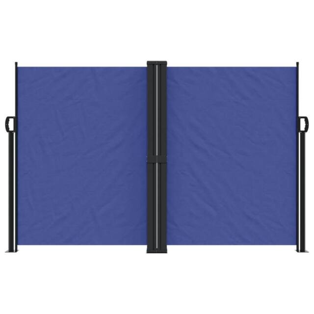 Berkfield Home Retractable Side Awning Blue 160x1000 cm - image 1