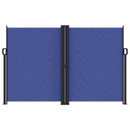 Berkfield Home Retractable Side Awning Blue 160x1000 cm